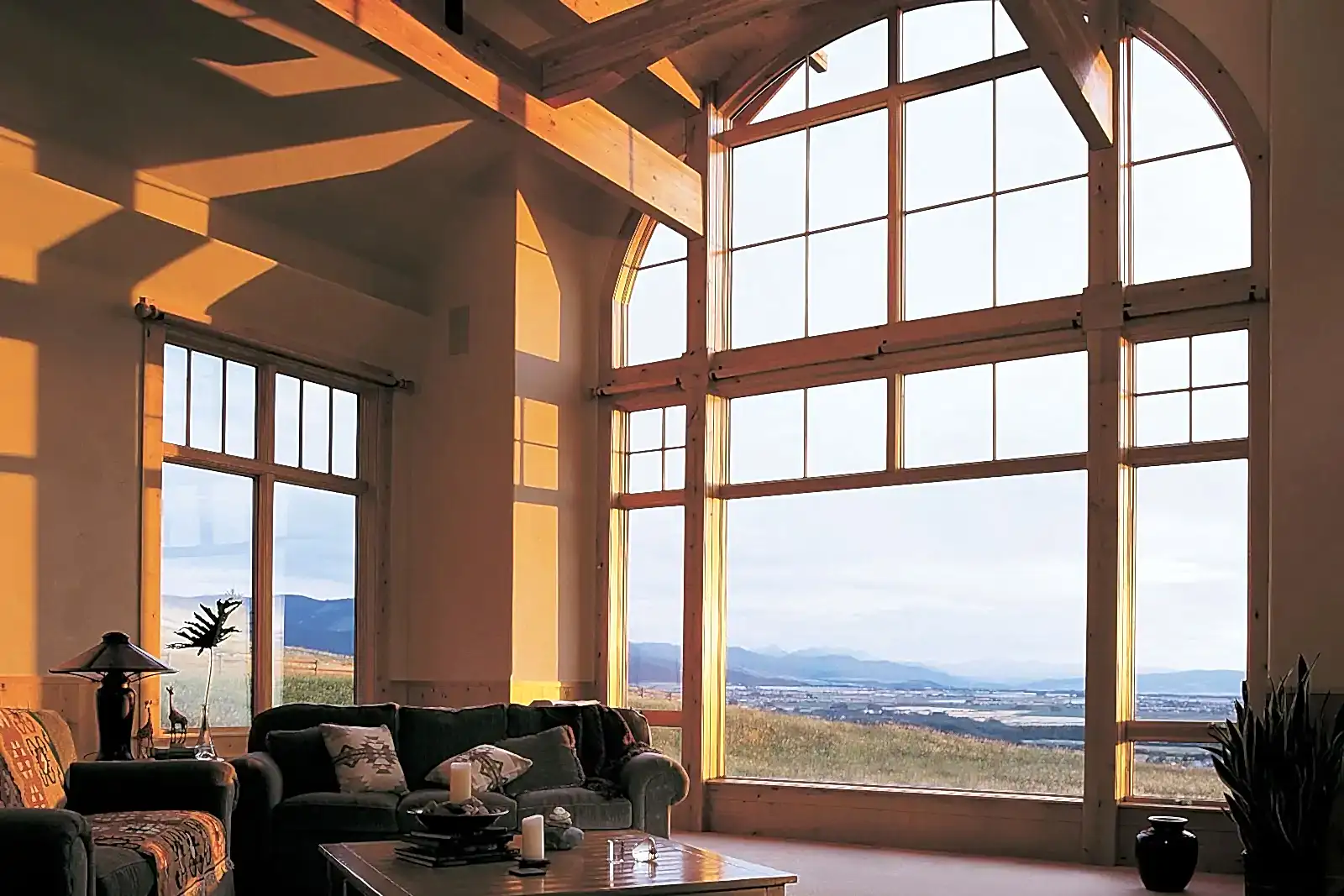 Большое панорамное окно