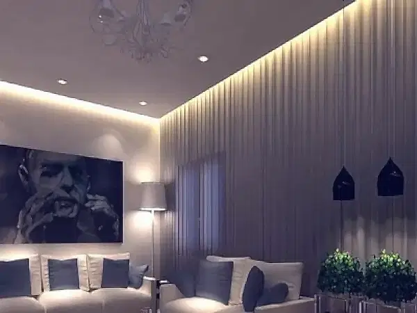 Парящий натяжной потолок