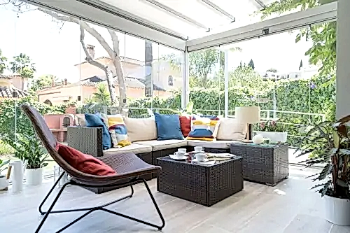 Панорамное остекление террасы